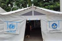 Kemdikbudristek Hibah 50 Tenda Darurat ke Pemprov DKI
