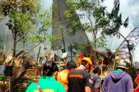 47 Orang Tewas dalam Kecelakaan Pesawat Militer Filipina
