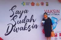 Vaksinasi di Polda Metro, Vina Panduwinata: Keren dan Memuaskan