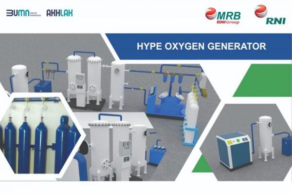 RNI group, melalui Anak Perusahaan Mitra Rajawali Banjaran (MRB), berinovasi memproduksi alat kesehatan bernama Hype Oxygen Generator.