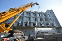 Pertamina Tempatkan 1 Unit ISO Tank Oksigen Di RS Darurat Asrama Haji Pondok Gede