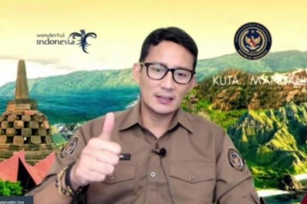 Menteri Pariwisata dan Ekonomi Kreatif (Menparekraf) Sandiaga Uno menyebut industri kopi sebagai tatanan ekonomi baru.