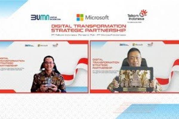 Kolaborasi akan dilakukan di sejumlah bidang, seperti pembangunan intelligent infrastructure nasional, pengembangan talenta digital, dan akselerasi transformasi digital TelkomGroup.