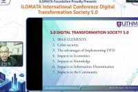 Ilomata International Conference 2021: Society 5.0 Kunci Perkembangan Masyarakat Global