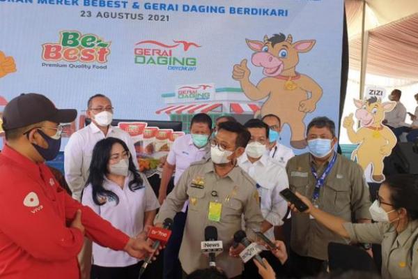 Launching produk dan gerai daging Berdikari merupakan salah satu upaya dalam rangka mewujudkan kemandirian pangan di Indonesia dengan penyediaan protein hewani yang berkualitas bagi masyarakat, untuk meningkatkan kualitas sumber daya manusia seutuhnya.