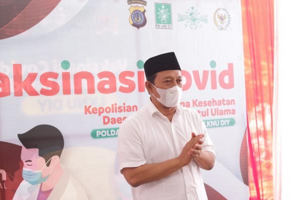 Putaran pertama distribusi Vaksinasi Merdeka hasil kerja sama senator asal Yogyakarta Dr. H. Hilmy Muhammad, MA. dengan Lembaga Kesehatan Nahdlatul Ulama (LKNU DIY) telah berakhir sepanjang Agustus 2021.