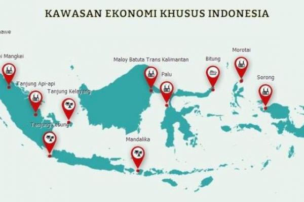 Kawasan ekonomi khusus dirancang sebagai kawasan yang diharapkan memiliki keunggulan geoekonomi dan geostrategis.