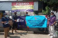 Gandeng Distributor, Aice Telah Salurkan Masker ke 199 Kota
