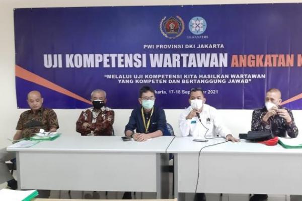 Diikuti wartawan dari berbagai media massa, PWI Jaya kembali melaksanakan Uji Kompetensi Wartawan yang ke-52