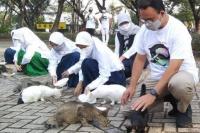 Peringati Hari Rabies Sedunia, Gubernur Anies Targetkan Jakarta Kota Ramah Hewan