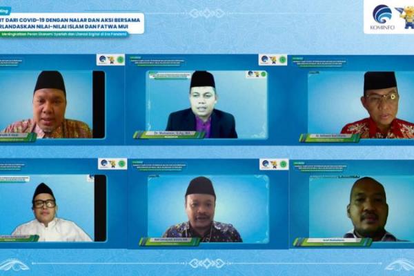 MUI sebagai pembimbing, pembina, dan pengayom umat Muslim di Indonesia, juga mengeluarkan fatwa yang terkait dengan pandemi, sebagai langkah pendukung penanggulangan Covid-19