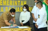 Kota Banjar Baru Terima Hibah PSU Dari Kementerian PUPR