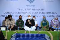 Disambut Yel-yel Selamat Datang, Kemnaker Ida: Ini Jadi Penyemangat Pemerintah Sebarkan Kemaslahatan