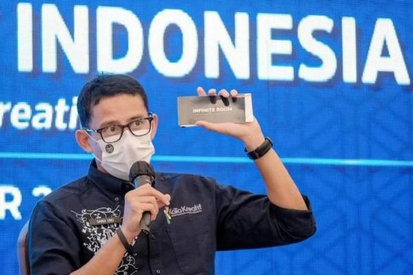 Menteri Pariwisata dan Ekonomi Kreatif Sandiaga Uno menyampaikan tiga bisnis yang memiliki peluang besar dan dibutuhkan di masa depan kehidupan manusia di dunia.