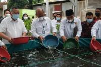 Galakkan Budidaya Ikan Sistem Bioflok, KKP Gandeng Sejumlah Pesantren di Lampung