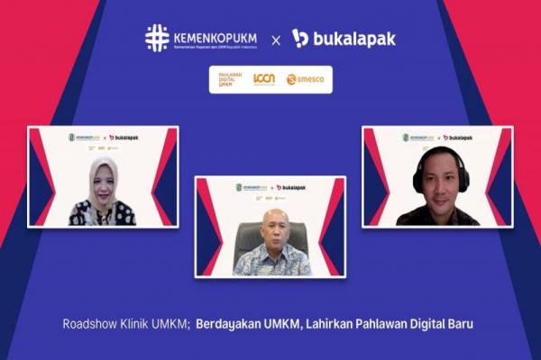 Program itu bertujuan menjembatani kesenjangan bisnis luring Indonesia dan ekonomi digital dengan mengatasi kesulitan dan tantangan para UMKM melalui pelatihan seputar akses bisnis, pembiayaan, serta akses ke pemasaran.