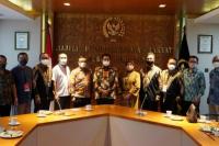 Bertemu Fadel Muhammad, Puskopkar DKI Jakarta Sampaikan Beberapa Hal