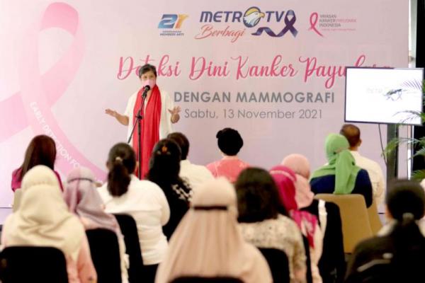 Rerie berharap masyarakat dapat mengedepankan upaya pencegahan, lewat kepedulian dalam mendeteksi secara dini payudara secara berkala, baik melalui metode Sadari mau pun dengan alat mammografi.