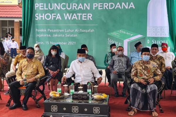 Ketua Umum PBNU, Kyai Said Agil Sirodj hadir di Pesantren Luhur Al-Tsaqafah, Jagakarsa, Jakarta Selatan, Senin (15/11).