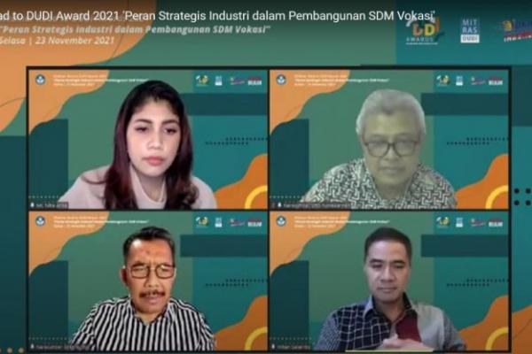 Selama ini, lanjut Wikan, kemitraan antara pendidikan vokasi dengan Dunia Usaha dan Dunia Industri (DUDI) sudah terjalin cukup baik. Para pelaku DUDI konsisten bekerja sama dengan pendidikan vokasi dalam proses pembelajaran.