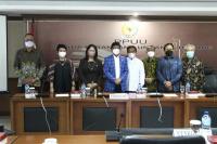 PPUU DPD RI dan Menteri Johnny G Plate Bahas Regulasi Terkait E-Goverment