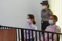 Inggris Kutuk Junta Myanmar atas Penahanan Aung San Suu Kyi