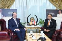 Bertemu Duta Besar Spanyol, Bamsoet Minta Dukung Kepemimpinan Indonesia di G20