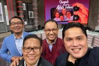 Ketika Erick Thohir, Cak Imin, Ridwan Kamil, Anies Baswedan dan Ganjar Pranowo Jadi Penyiar