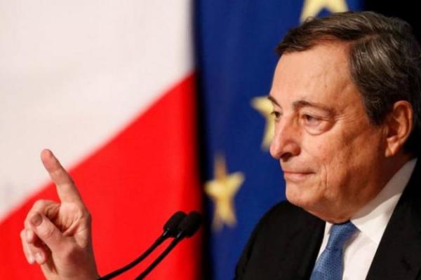PM Italia Mario Draghi Resmi Mengundurkan Diri