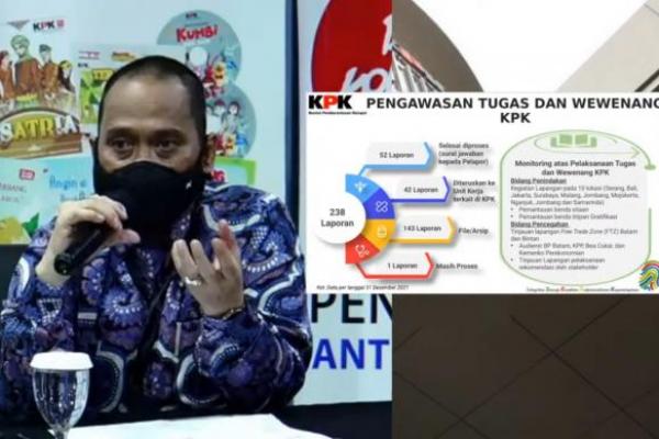 Hal ini disampaikan anggota Dewas KPK, Indriyanto Seno Adji dalam rangka menyampaikan hasil kinerjanya selama setahun kemarin.