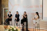 Antusias Fashion Influencer di Launching Offline Axel Vinesse by UBS Gold 