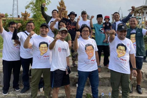 Relawan yang mengatasnamakan Gaspoll (Gus Muhaimin Asik Poll) menggelar Kopdar dan Deklarasi Relawan Gaspoll Cirebon, Sabtu (29/1).
