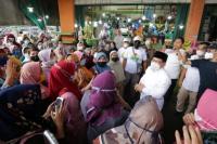 Emak-Emak Bersama Cak Imin Hebohkan Pasar Bintoro Demak