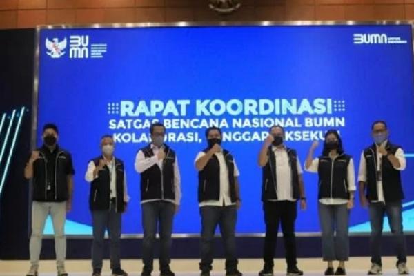 Melalui Satgas Bencana Nasional BUMN ini, sistem penyaluran bantuan berada dalam satu komando sehingga tuntutan penanganan bencana atau korban dan pemulihan ekonomi, serta dampak sosial yang ditangani dapat dilakukan dalam waktu bersamaan dengan lebih baik.