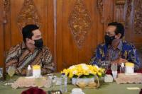 Erick Thohir Temui Sultan, Bahas Tol hingga Candi Borobudur 