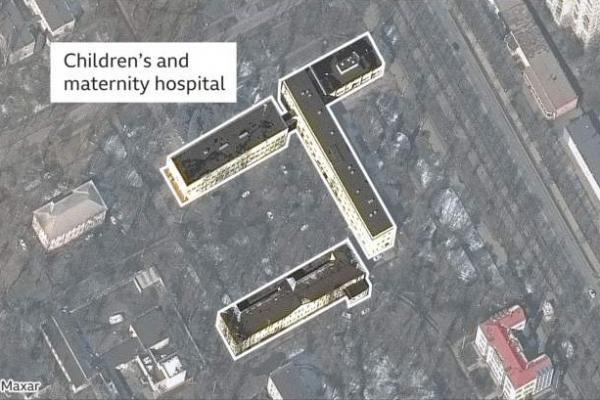 Wakil Wali Kota Mariupol, Sergei Orlov, yang saat terkepung di Ukraina selatan mengungkapkan bahwa tiga orang termasuk satu anak-anak tewas, dalam peristiwa pemboman rumah sakit bersalin oleh pasukan Rusia.