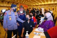 Kapolri Kejar Target Akselerasi Vaksinasi Booster Jelang Ramadhan
