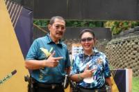 Titiek dan Bambang Ikut Lomba Menembak Piala Danpaspampres