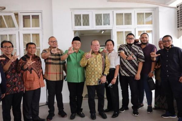Ketua DPD, Lanyalla Mahmud Mattalitti dukung peresmian Wardhana Wiwoho & Partners