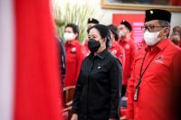 Puan Maharani dan Hasto Pimpinan Pelantikan Pengurus Banteng Muda Indonesia