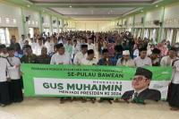 Pengasuh Pesantren dan Tokoh Masyarakat se-Pulau Bawean Deklarasikan Cak Imin Capres 2024