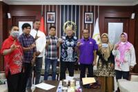 AMPU Curhat ke Ketua DPD Soal Lahan Pertanian yang Digusur PTPN XIV