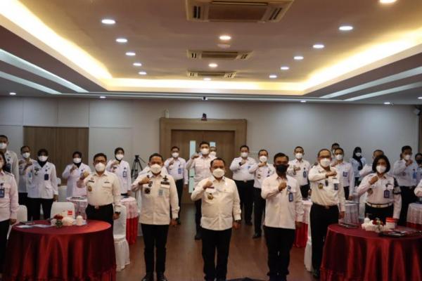 Kanwil Kemenkumham DKI Jakarta berkomitmen meningkatkan pengawasan gangguan keamanan dan ketertiban dan kesiagaan pegawai.
 