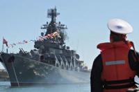 Puluhan Orang Berduka atas Tenggelamnya Moskva Kapal Perang Rusia