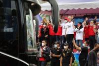 Ganjar Pranowo Lepas 5.748 Pemudik dari Jakarta ke Jateng 