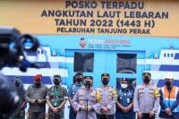 Tinjau Tanjung Perak, Kapolri: Transportasi Laut Alternatif Kurangi Kemacetan Arus Mudik