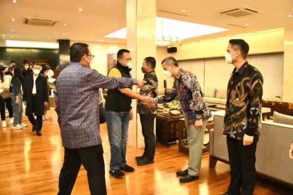 Kerjasama tersebut antara lain terkait dengan pembangunan Ibu Kota Baru Nusantara (IKN) di Kalimantan Timur dan Program Presidensi Indonesia dalam G20.