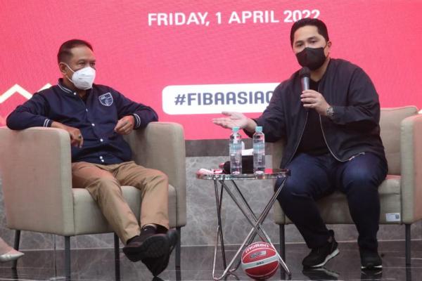 Pelaksanaan FIBA Asia Cup daan FIBA World Cup harus sukses.