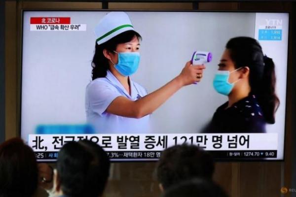 Pertama kalinya Korea Utara laporkan tidak ada kasus demam baru.