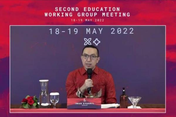 Pimpin Pertemuan Kedua EdWG G20, Kemdikbudristek Satukan Suara Pulihkan Pendidikan